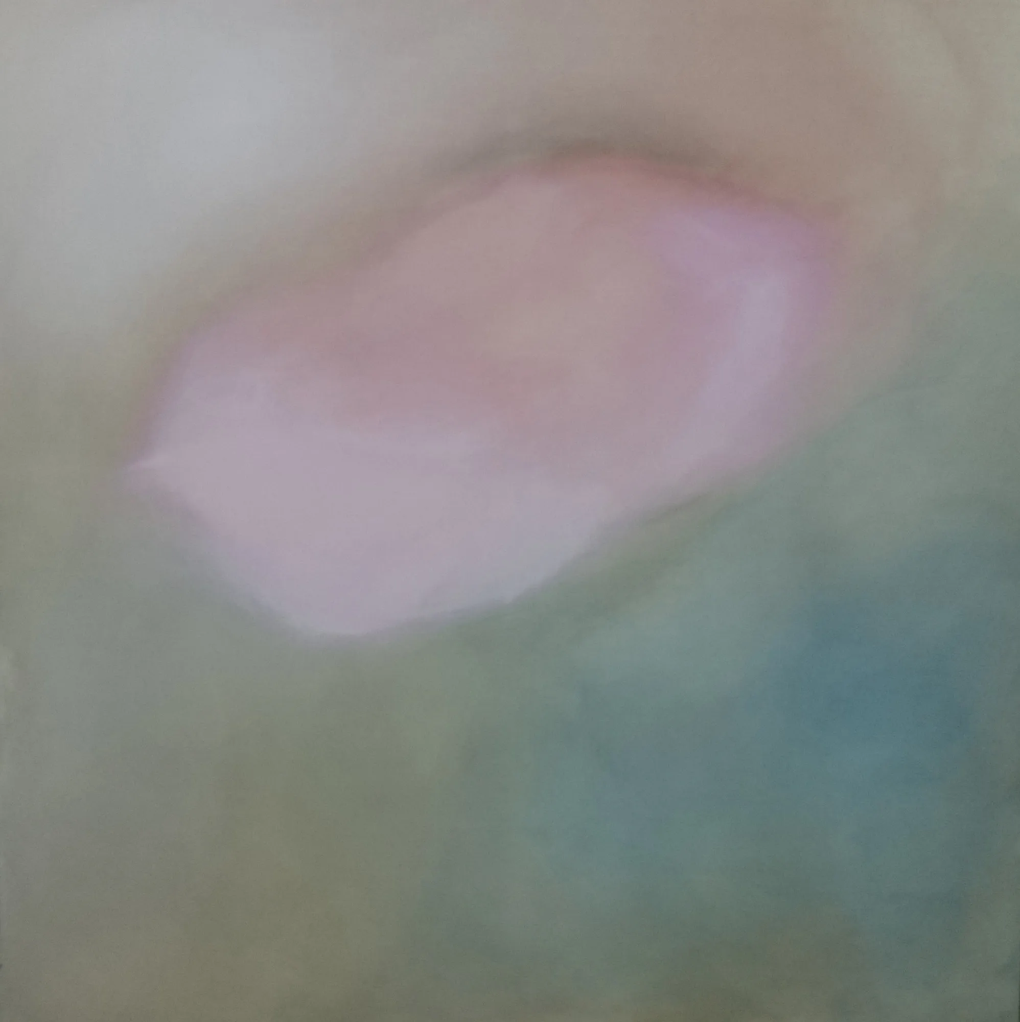 Duży format nr 11, 2016, Akryl i olej na płótnie, 140 × 140 cm