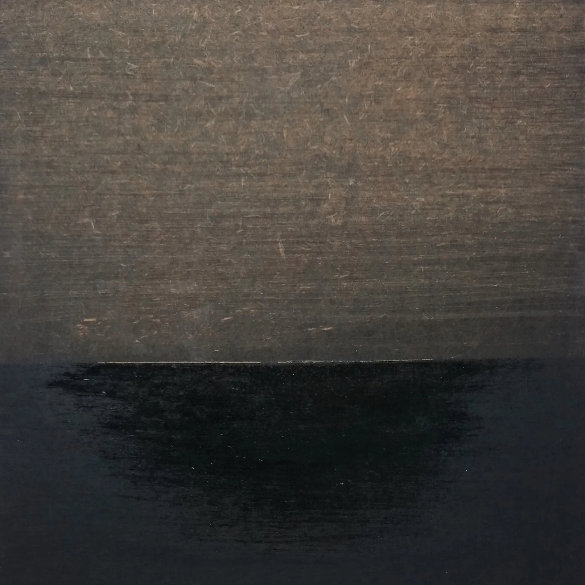 Szkic nr 15, 2016–2017, Akryl i olej na płycie, 19 × 19 cm