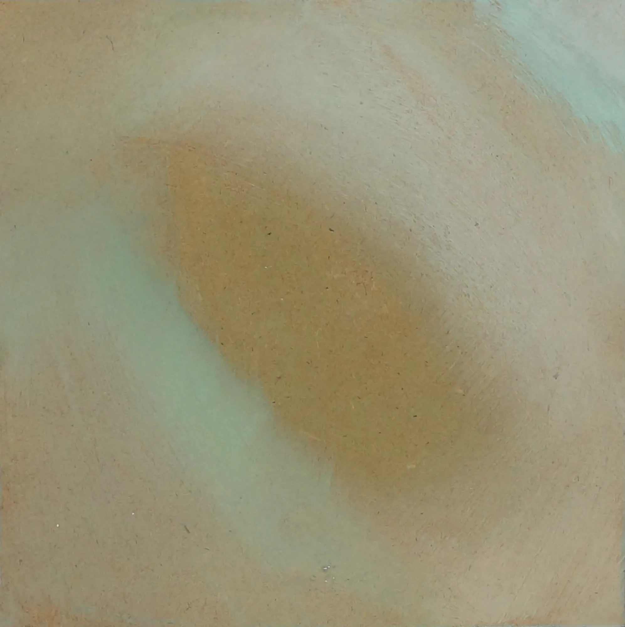 Szkic nr 31, 2015, Akryl i olej na płycie, 19 × 19 cm