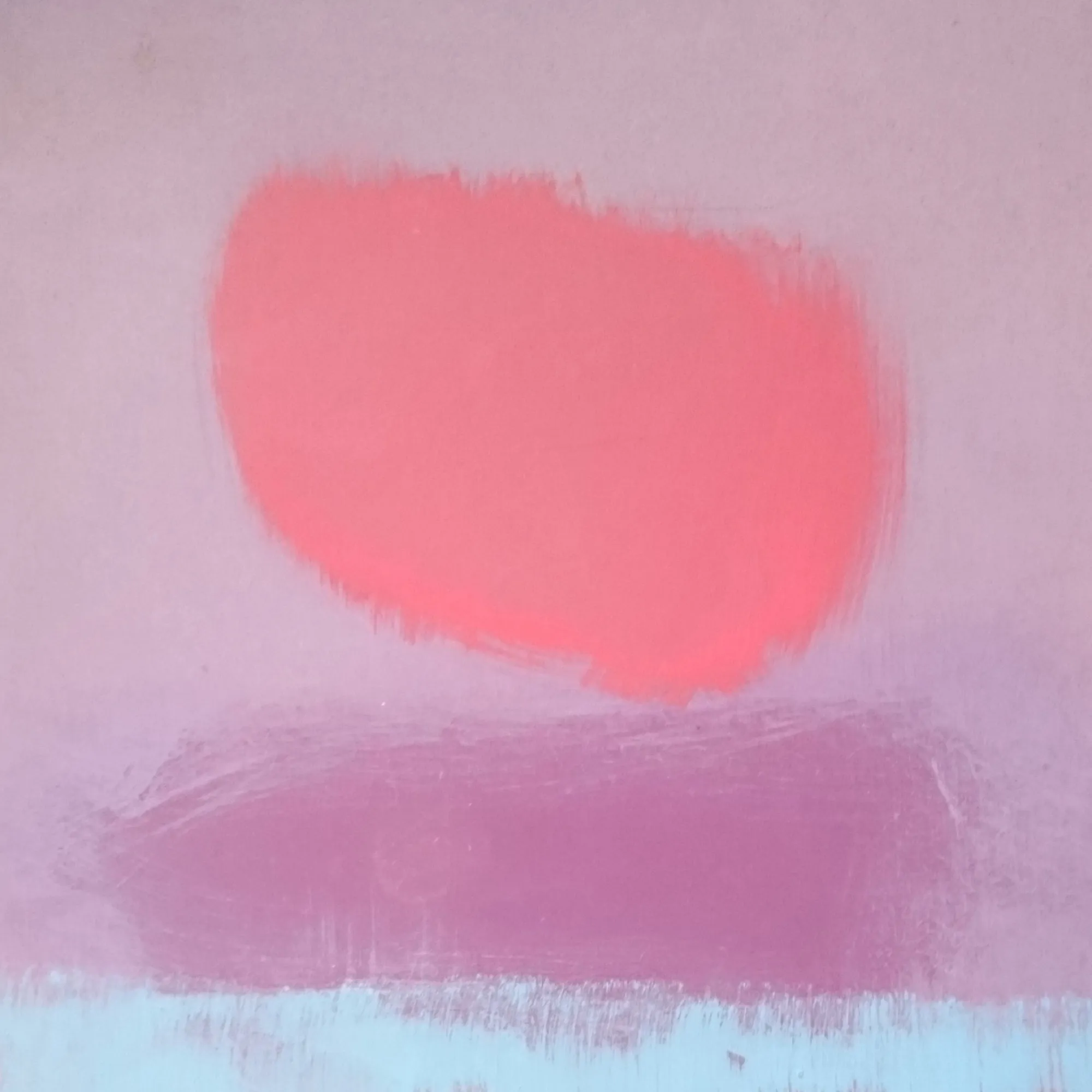 Szkic nr 37, 2015, Akryl i olej na płycie, 19 × 19 cm