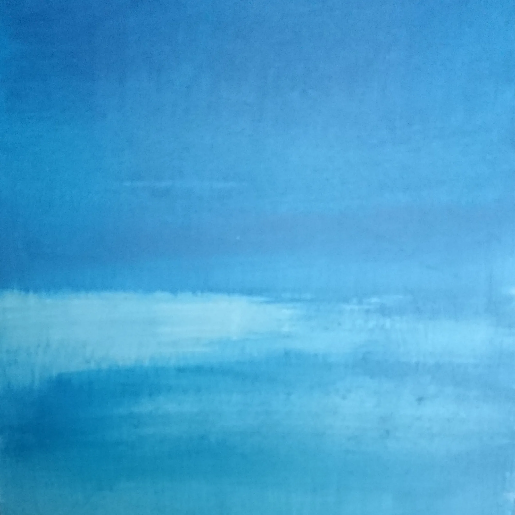 Szkic nr 40, 2015, Akryl i olej na płycie, 19 × 19 cm