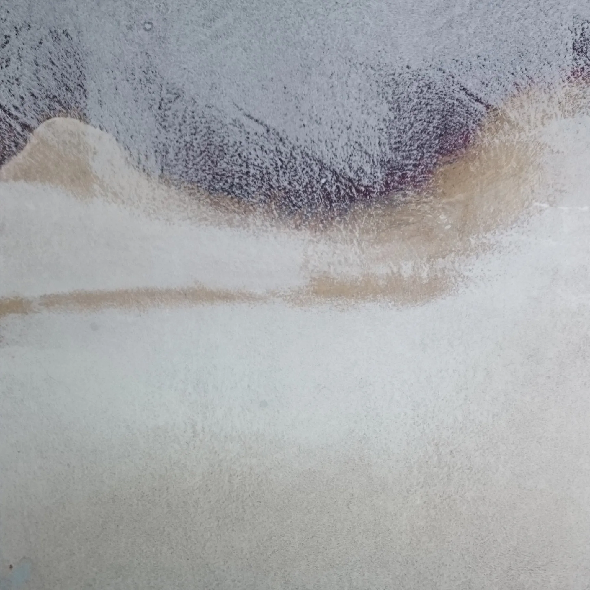 Szkic nr 43, 2015, Akryl i olej na płycie, 19 × 19 cm